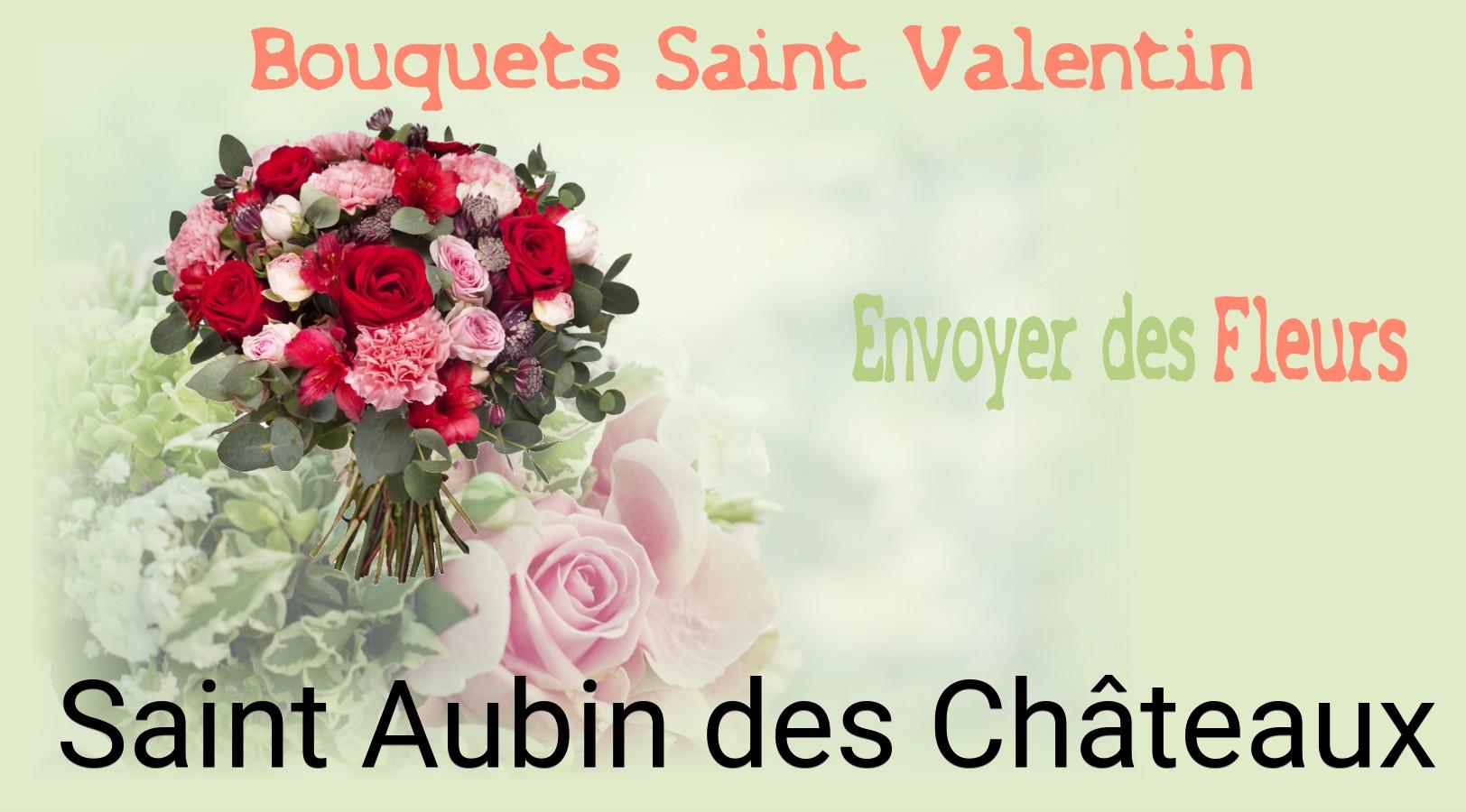 Roses de Saint-Valentin livrées à Saint-Aubin-des-Châteaux